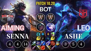 KT Aiming Senna vs SB Leo Ashe Bot - KR Patch 10.20