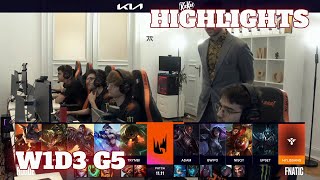 RGE vs FNC - Highlights | Week 1 Day 2 S11 LEC Summer 2021 | Rogue vs Fnatic