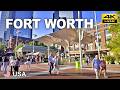 Fort Worth 🇺🇸 USA – 4K Walking Tour | Downtown & the Historic Stockyards, Cowboy Capital of Texas