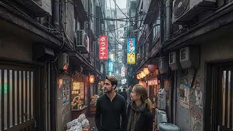 The first AI-generated VR 180 video is [Back Alleys of Shinjuku]