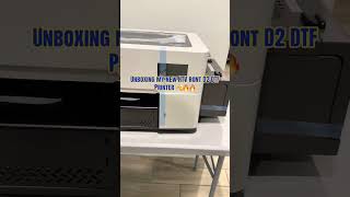 Unboxing My New HTVRONT D2 DTF Printer! 🤯✨ #shorts #dtfprinting