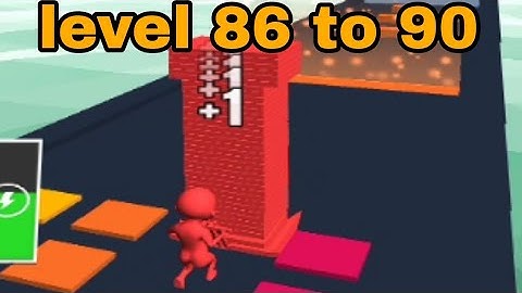 stack colors | all Levels gameplay walkthrough | level 86 to 90 | I GAMER | ios android