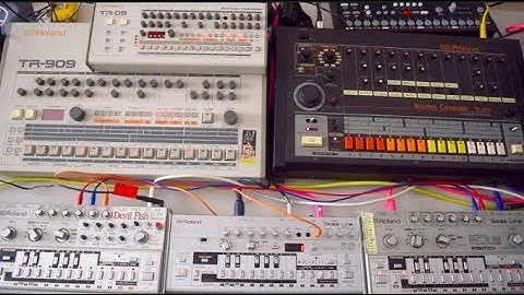 Insta-Acid: TR09 + TR909 + TB03 + TB303 + TB303 Devilfish + TR808