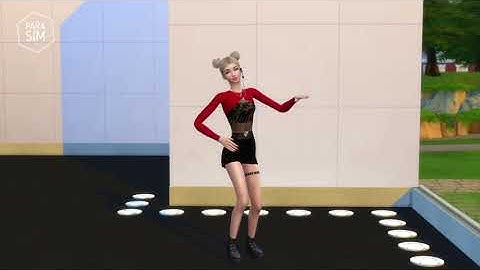 BabyMonster "Sheesh" The Sims 4 Animation TEST VERSION