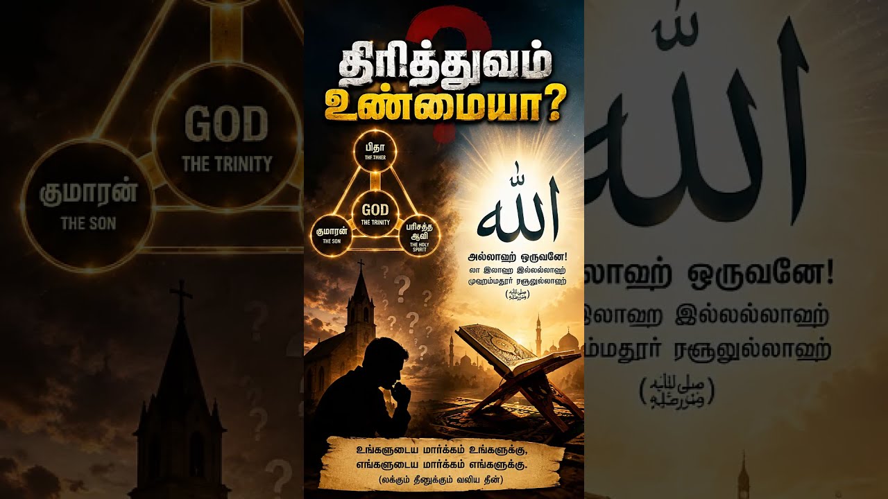 திரித்துவம் உண்மையா┇#shorts ┇#waytoparadise