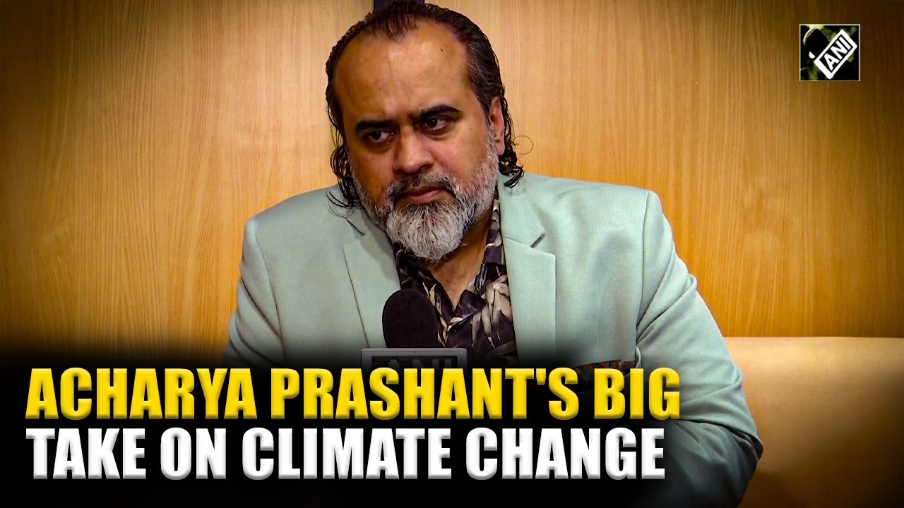 "Setting AC at 24 degrees isn't enough" Acharya Prashant on early monsoon and extreme heat