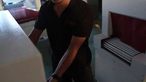 bopp tape auto sleeve sealing shrink wrapping machine