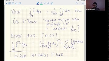 Jayadev Athreya: Variance estimates for geometric counting problems II