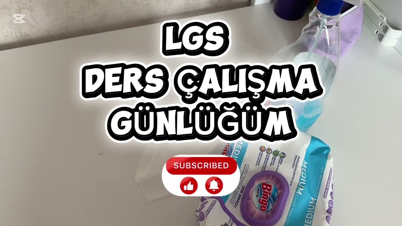 8. SINIF DERS ÇALIŞMA RUTİNİM I Masamı temizledim 