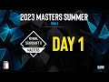 [ESL SC2 Masters: Summer] День 1 | Запись прямой трансляции