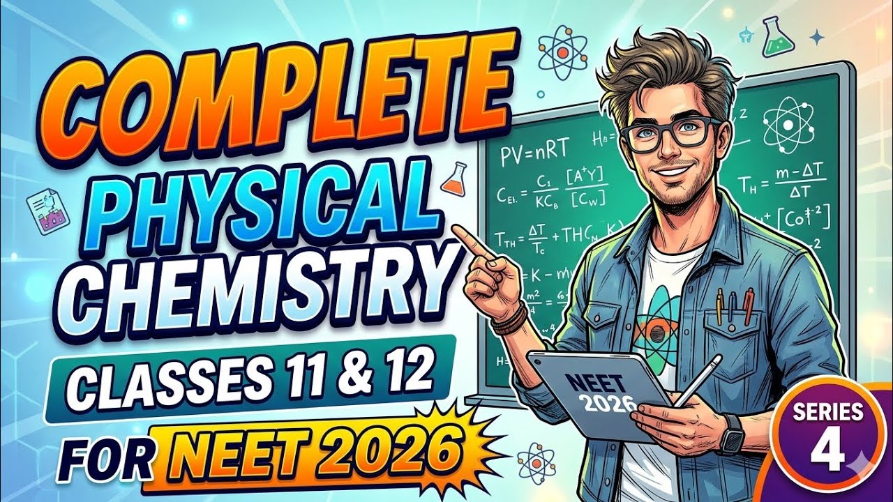 Most important MCQs of physical chemistry for JEE Mains and NEET - YouTube