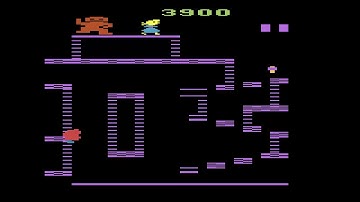 ATARI 2600 Donkey Kong 2 Donkey Kong Hack 2005 Fred Quimby WIP HOMEBREW