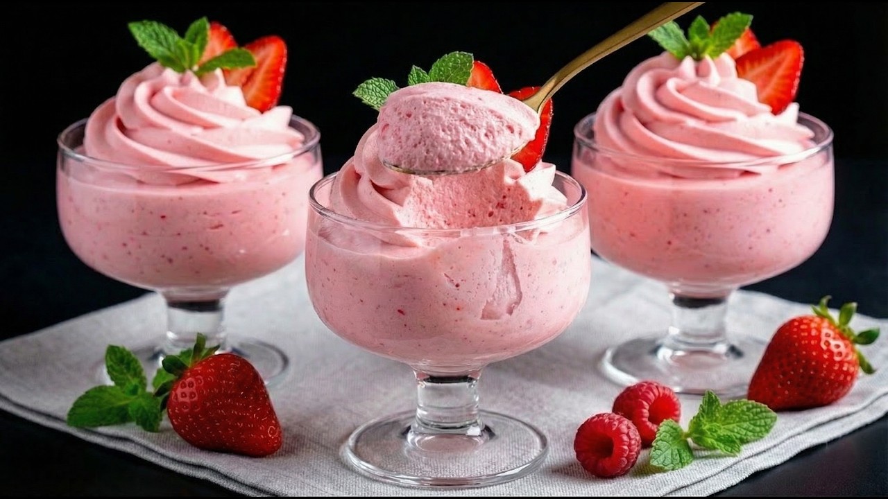 Я нашла СОКРОВИЩЕ! Самый популярный и простой рецепт клубничного мусса этой весны!