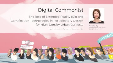 Digital Common(s): The Role of XR and Gamification in Participatory Design | World CAAD PhD 2022