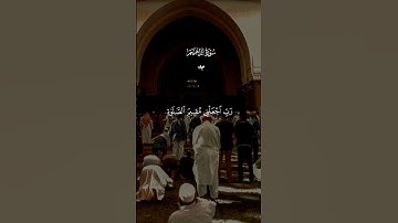 ربي اجعلني مقيم الصلاة ومن ذريتي 🤲تلاوه خاشعه من القرآن #قران_كريم #quran #اكسبلور #سورة_ابراهيم