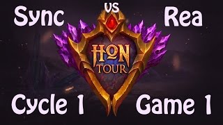 [HoN]Edited Video, Sync vs Rea Game 1 Cycle 1
