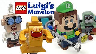 LEGO Luigi's Mansion Lab and Poltergust REVIEW!