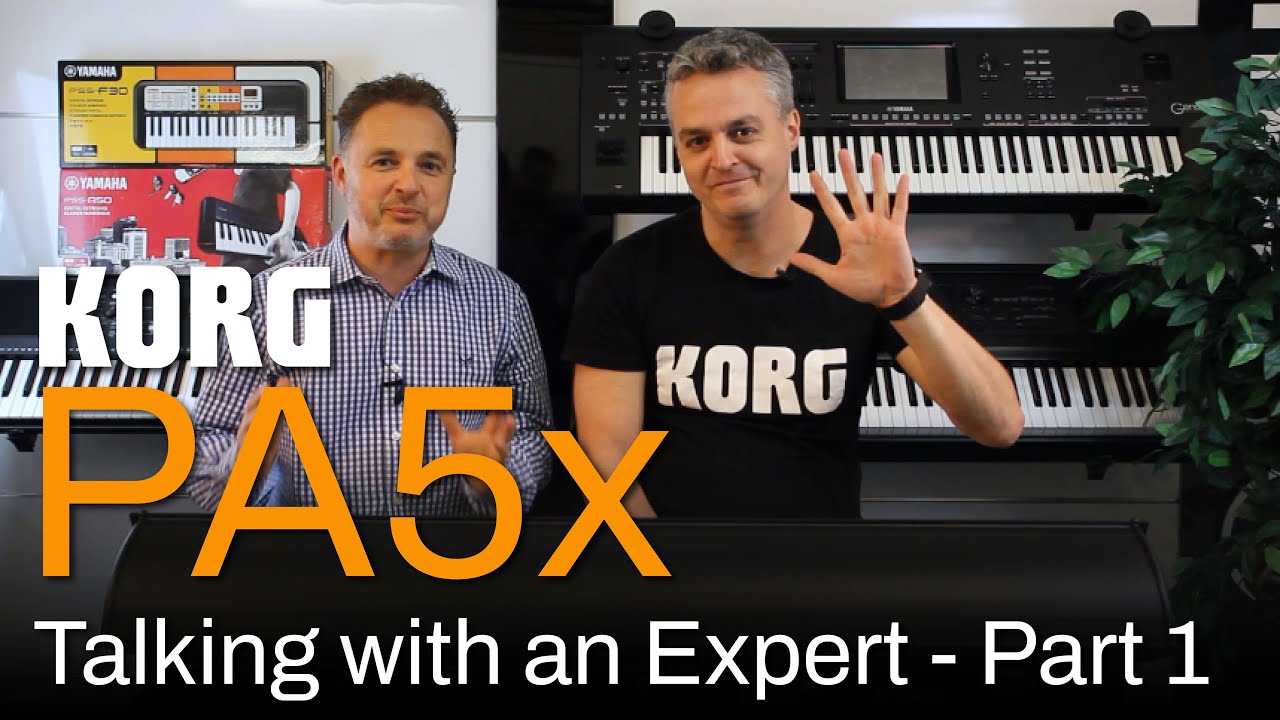 Meet the KORG Pa5X 