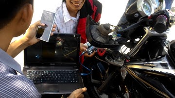 menghidupkan motor dengan android berbasis arduino