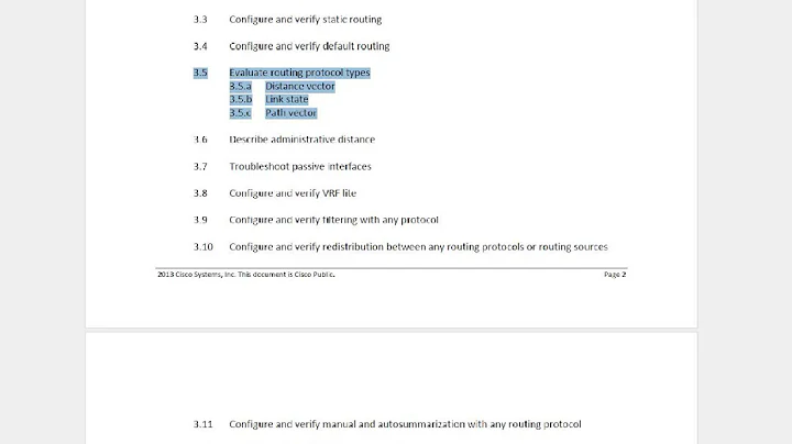 CCNPv2 Route 300 101 Routing Protocol Types and breaking down Administrative Distance