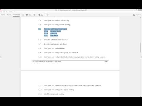 CCNPv2 Route 300 101 Routing Protocol Types and breaking down Administrative Distance