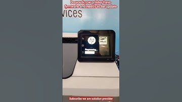 Printer firmware is important