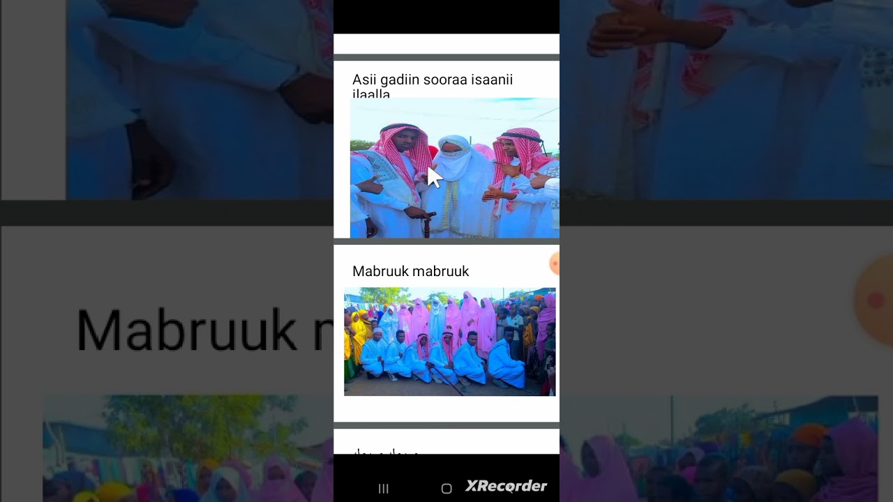 aruusa m/d heenoo fi hannaa husseen bifa addaatiin daawwadhaa