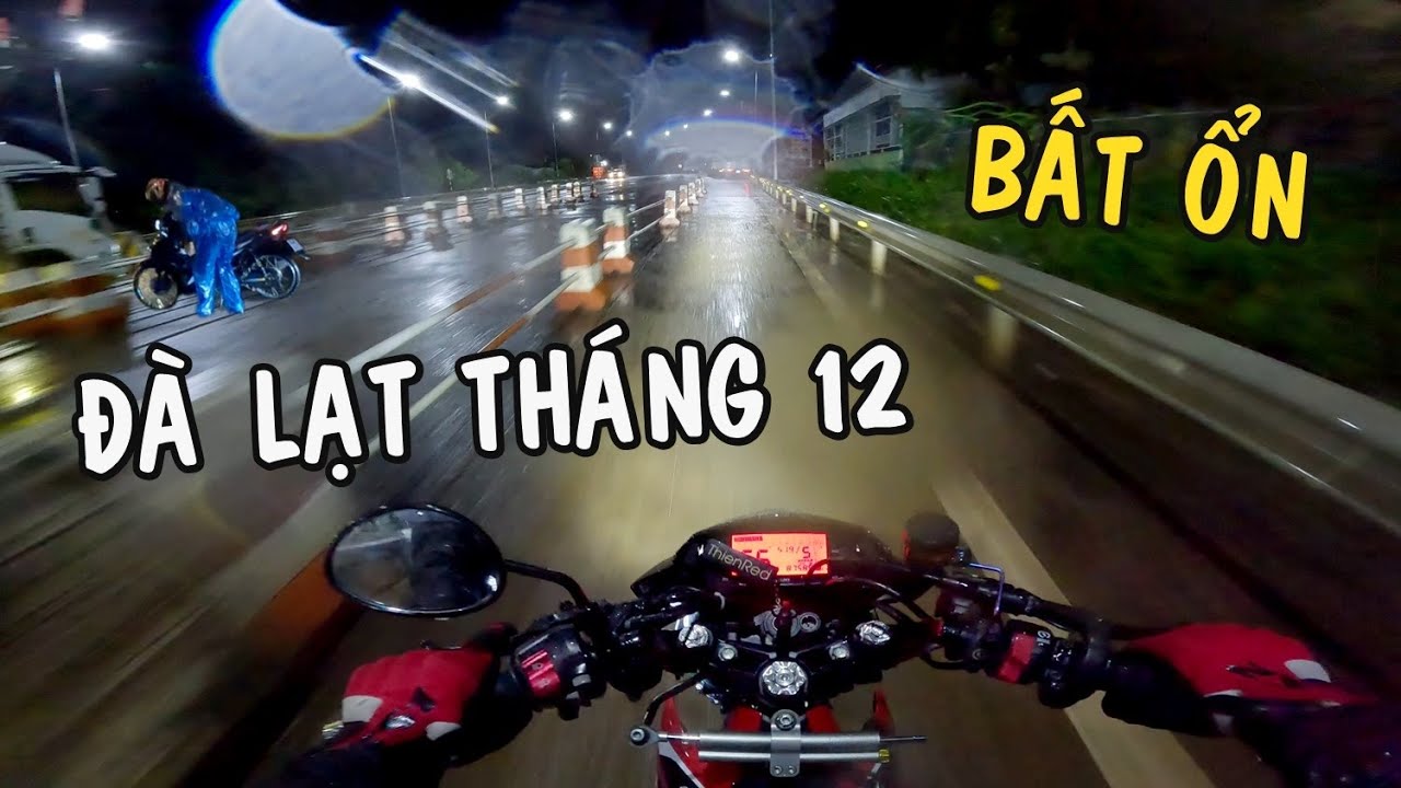 Đà Lạt Tháng 12 Bất Ổn - Phượt Xuyên Mưa 300Km Ăn Uống Cafe Rồi Về!