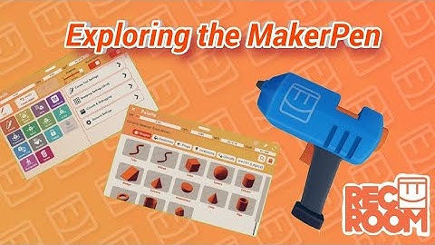 Rec Room Tutorial | COMPLETE MAKER PEN GUIDE | Rec Room