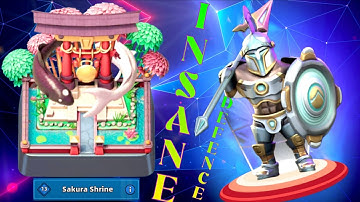 ⚔️ Sakura Shrine – The HARDEST Level in Raid Rush Tower Defence! 🌸🔥/ #towerdefense #tower #gameplay