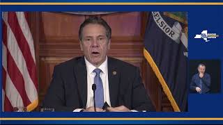 LIVE: New York Governor Cuomo makes an announcement at his COVID-19 briefing