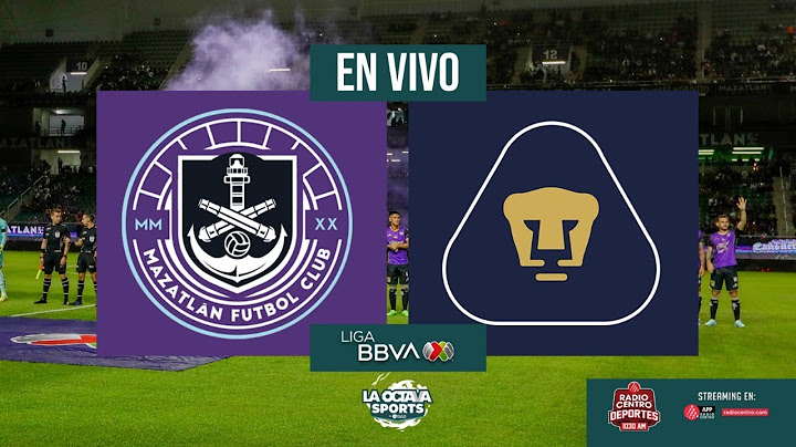 EN VIVO | MAZATLÁN FC VS PUMAS | LIGA MX | LA OCTAVA SPORTS