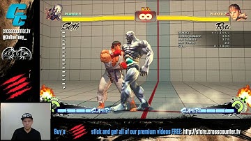 Seth Basics Tutorial #2 w/ MCZ DMG @OnlineTony_ - EX Shoryuken Super Street Fighter 4 Arcade Edition