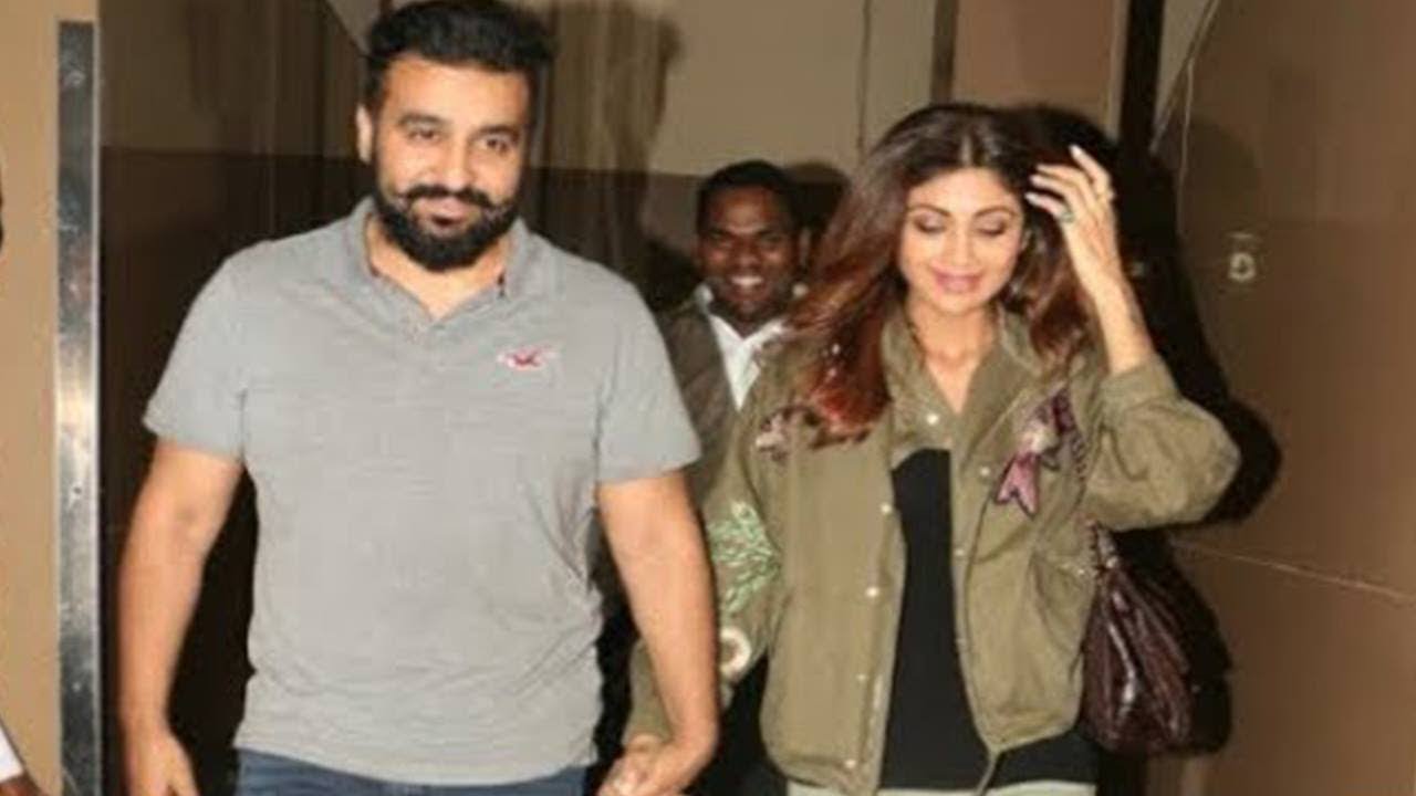 Shilpa Shetty With Her Husband Spotted At Juhu Pvr ...