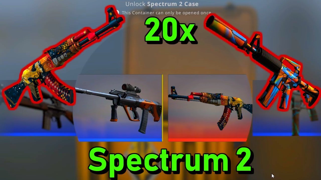 CS:GO Case Opening | 20x Spectrum 2 Profit or Loss ? - YouTube