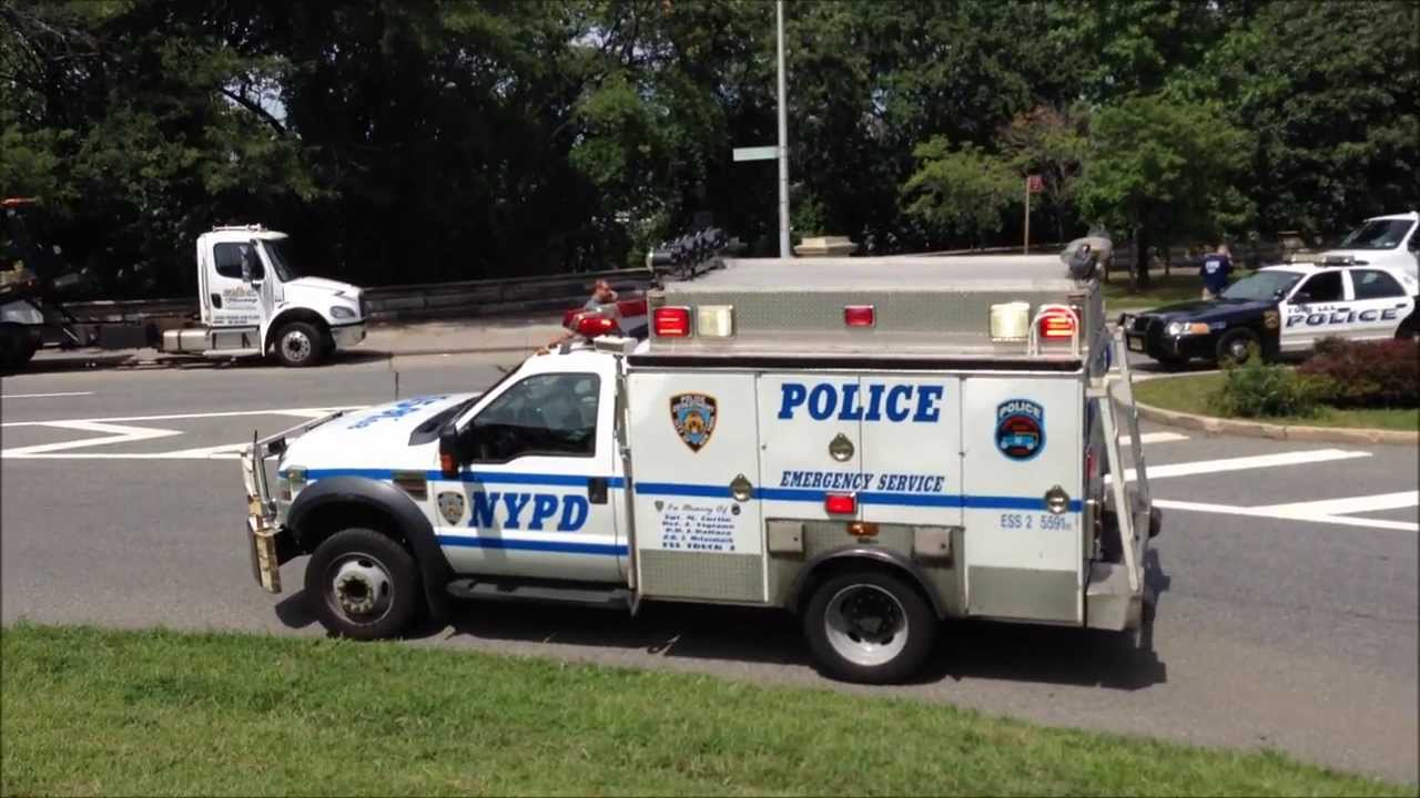 MAJOR NYPD INVESTIGATION, ELITE NYPD UNITS, NYPD ESU, FORT LEE NJ