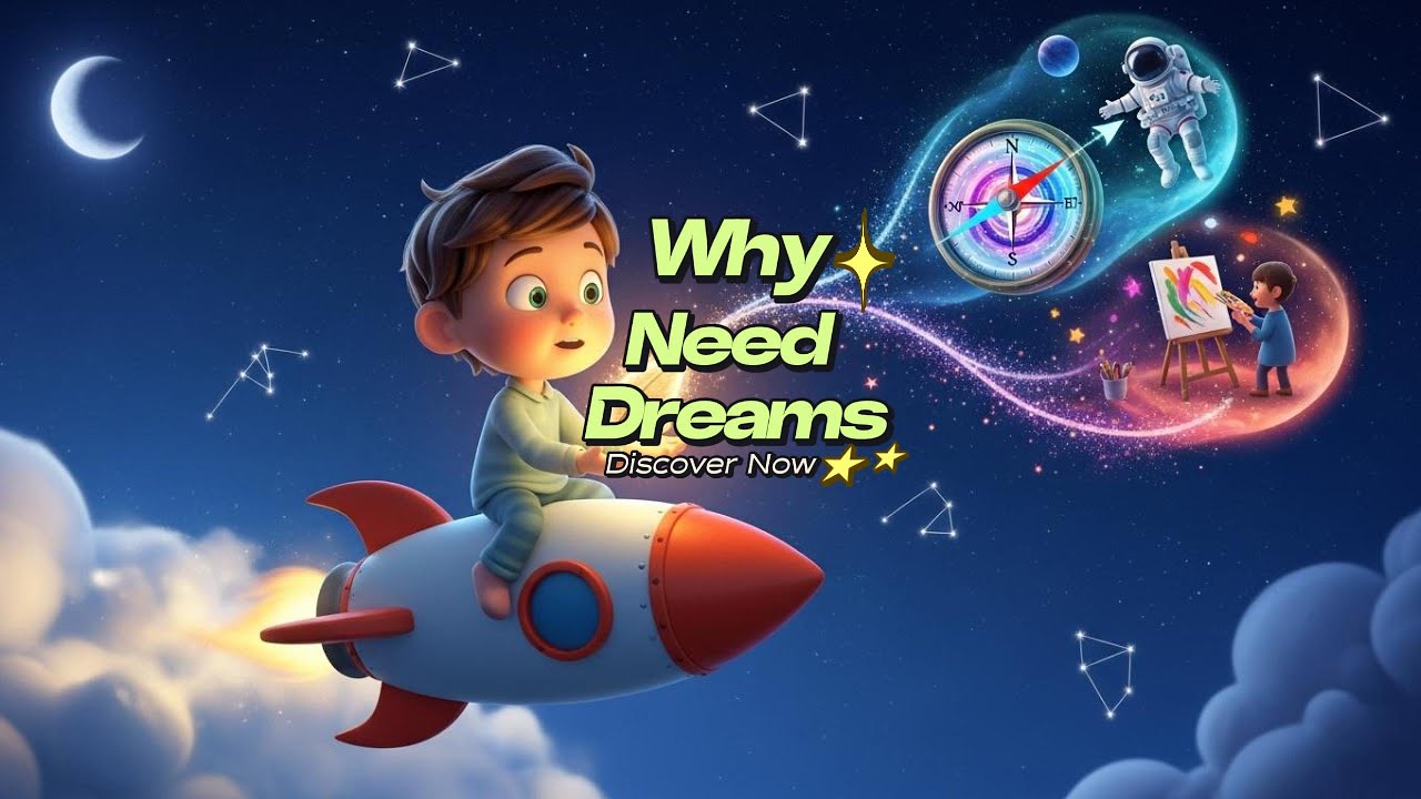 Why Do We Need Dreams? 🌈 | Ms. Shelly’s Magical Life Lesson for Kids