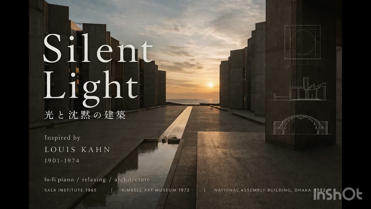 Silent Light｜ルイス・カーン｜Lo-fi Piano - YouTube