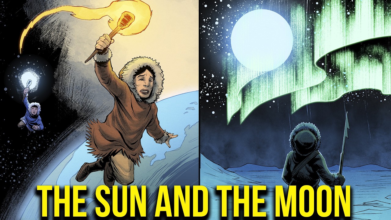 The Story of the Sun and Moon in Inuit Mythology Igaluk and Malina