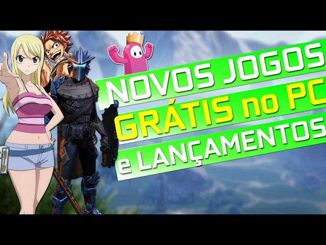 NOVOS JOGOS GRATIS E LANÇAMENTOS PC