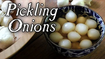 Are pickling onions just baby onions?