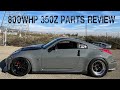 SPOOL NOISES | FULL PARTS REVIEW ON MY 800WHP NISMO!!