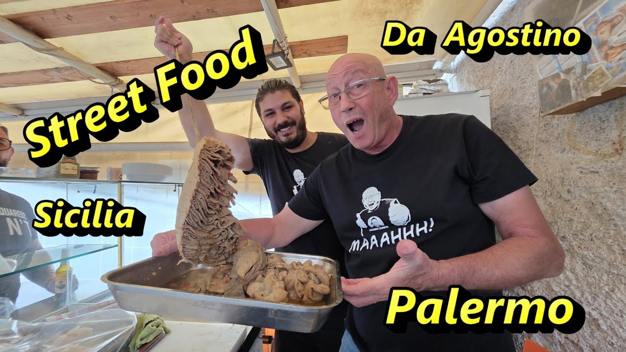 Oggi Sreet Food da Agostino zona via Montalbo a Palermo, Cibo di Strada - Sicilia