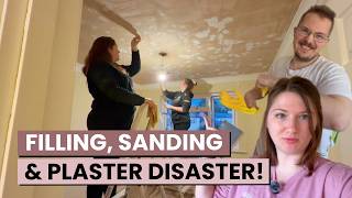 Filling, Sanding & a Plaster Disaster | Renovation Episode 7