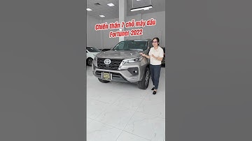 Fortuner 2022 máy dầu số tự động bền đẹp rẻ|Thu mua ô tô cũ Tphcm