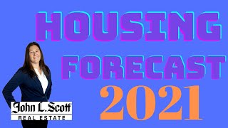 Housing Market Forecast 2021 - Puget Sound, King County