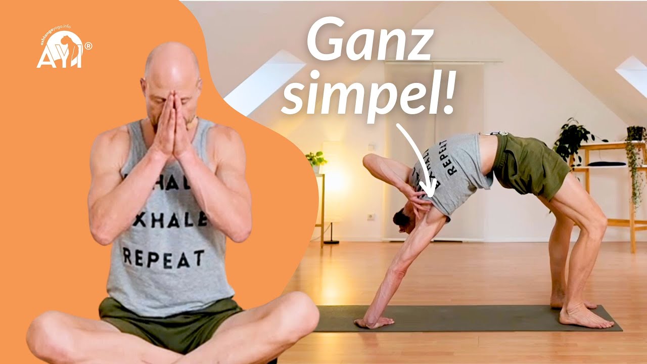 Schulter- und Hüftflexibilität: 60min Yoga mit Dr. Ronald Steiner