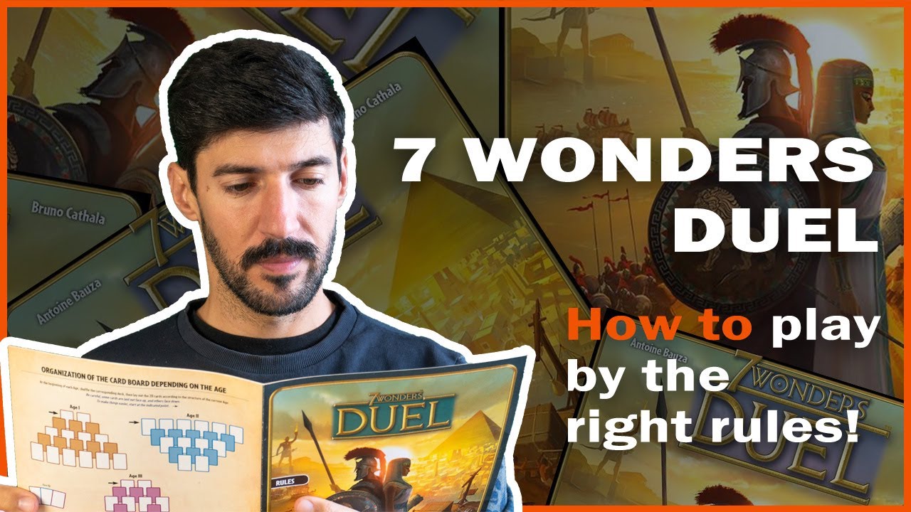 The 7 Wonders Duel Rules Review Right Rules For Trading And Others Faq Youtube