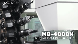 Okuma's MB-4000H - Horizontal Machining Center - Morris Okuma's MB-4000H - Horizontal Machining Center - Morris
