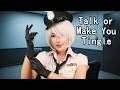 Talk or Make You Tingle | Detective 2B Interrogation ASMR Roleplay Gloves Sound